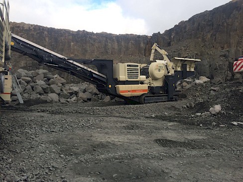 Metso LT120 Tracked Jaw Crusher